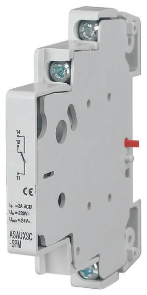 4 Interrupteurs auxiliaires 1W 2A 250V AC Asauxsc-spm pour modulaire