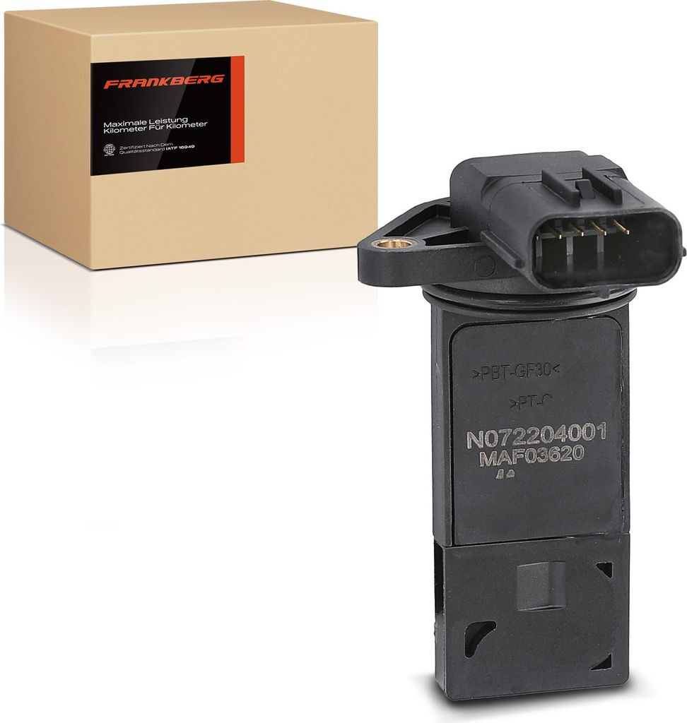 Frankberg 1x Luftmassenmesser für Mazda 6 2 3 Stufenheck CX-3 CX-5 MX-5 IV RF Targa Mitsubishi ASX Eclipse Cross