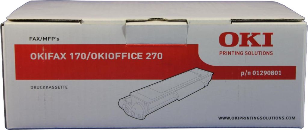 OKI Toner schwarz, 2.000 Seiten, 01290801