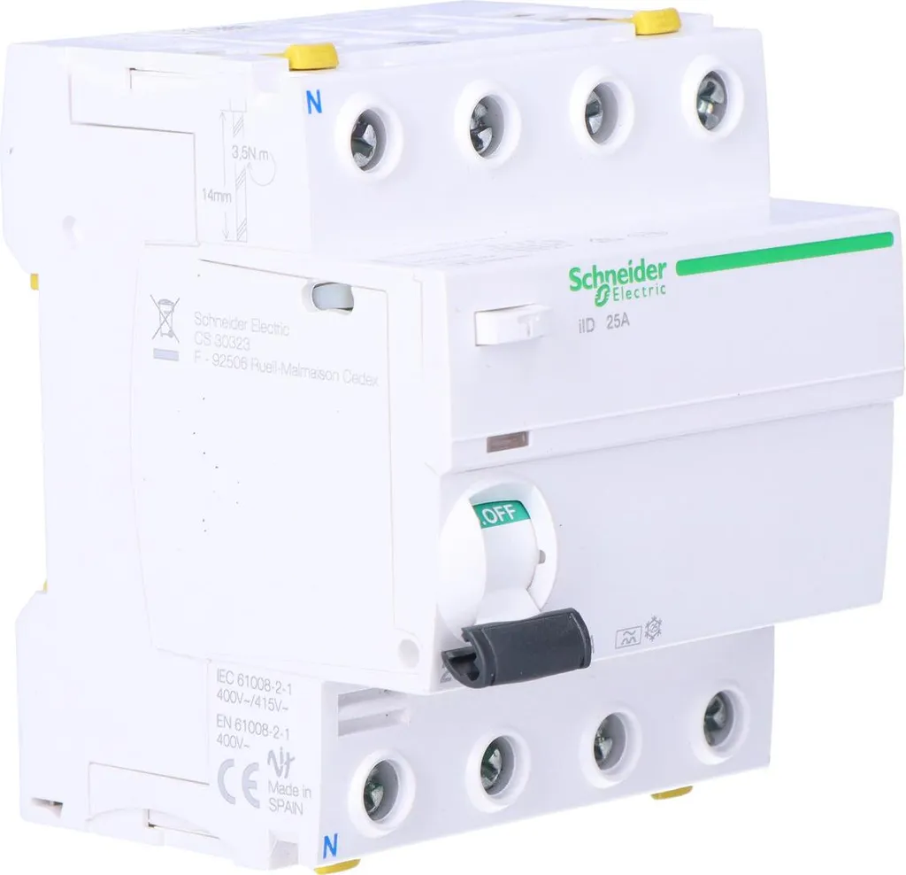 Interrupteur Différentiel Type A Schneider : Stop aux Risques Électriques - 4