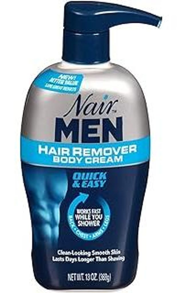 Nair For Men Haarentferner, Körpercreme, 370 ml