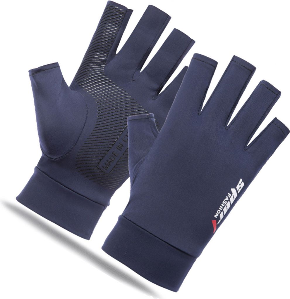 INF SPORT Halbfingerhandschuhe - Ultimative Performance-Ausrüstung Blau