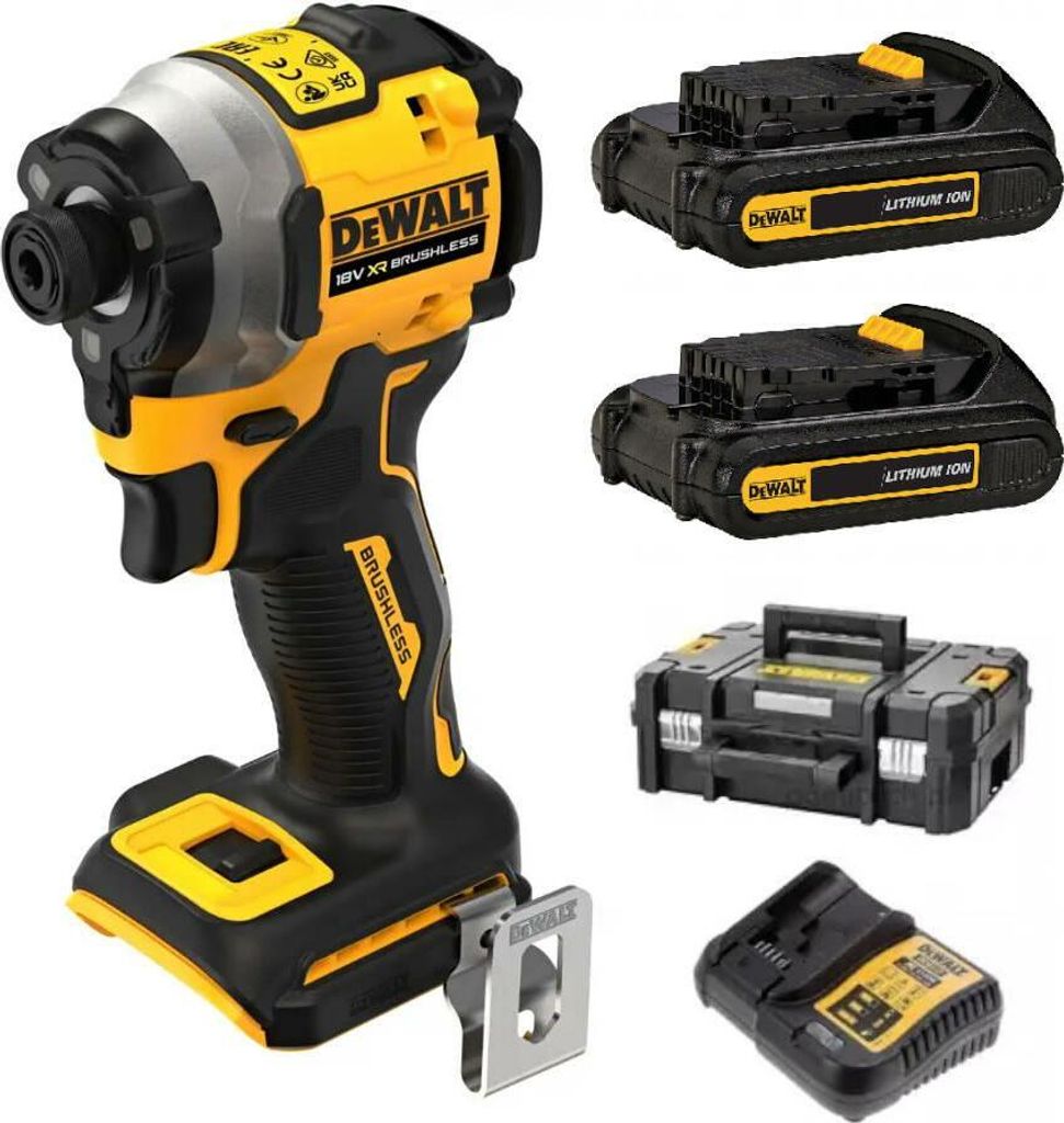 DeWALT DCF850D2T-QW, Sterownik udarowy, Uchwyt pistoletowy, Zdjęcie produktu 