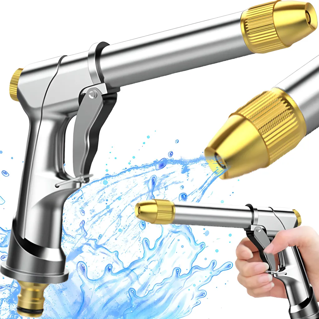 Pistolet de Pulvérisation Inox Anti-Fuite pour un Arrosage de Précision
