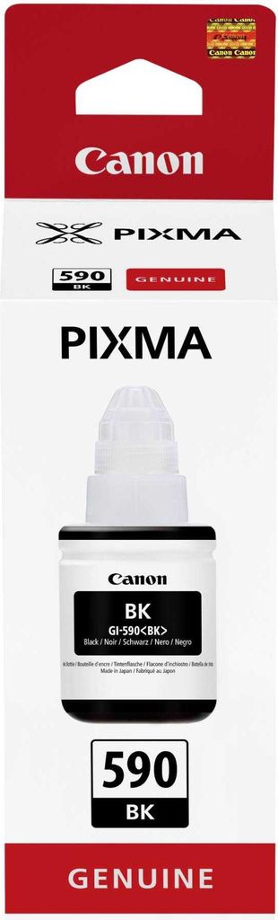 Canon GI-590 BK 1603 C 001 Schwarz  Original Tinte 6.000 Produktbild 