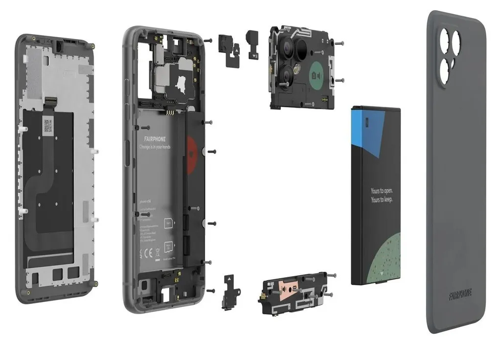 Fairphone 4 5G Gris 128GB : Dites Adieu à l'Obsolescence avec ce Mobile - 7