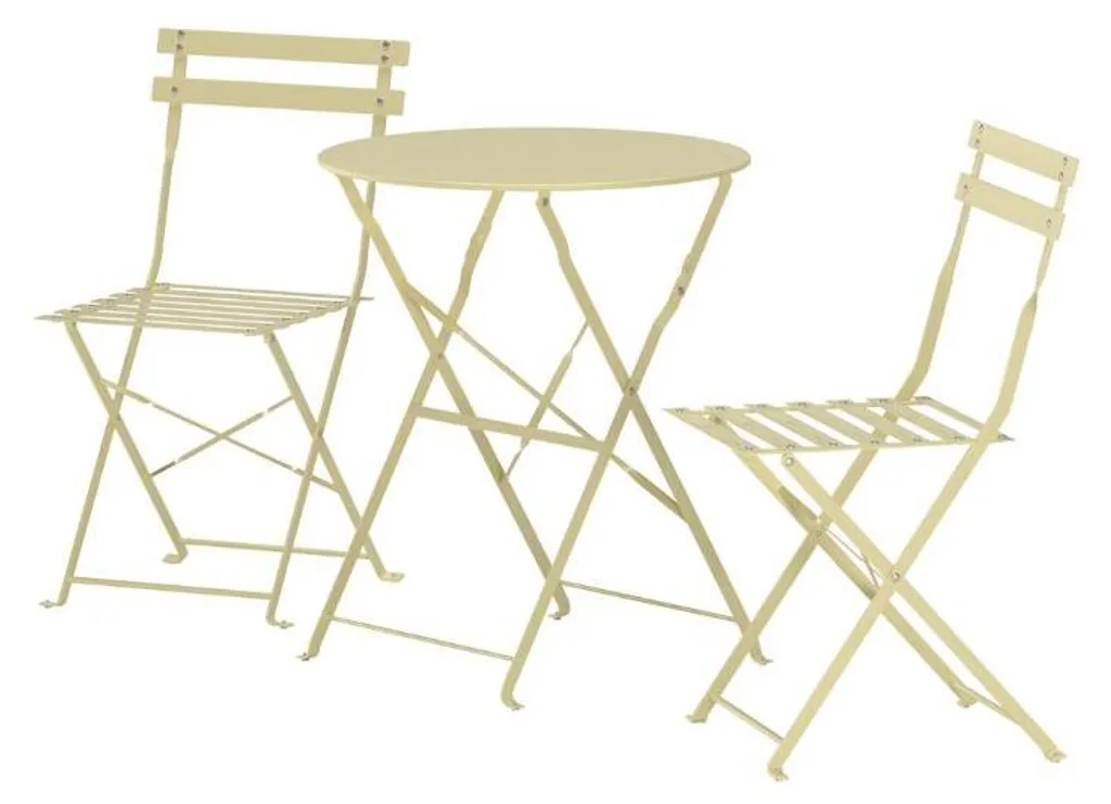 Service à café Tao jaune pastel set de tasses et soucoupes petit-déjeuner