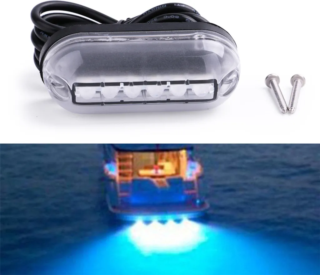 Illuminazione Subacquea Barca LED 12V IP68 1.1W Nautica Professionale