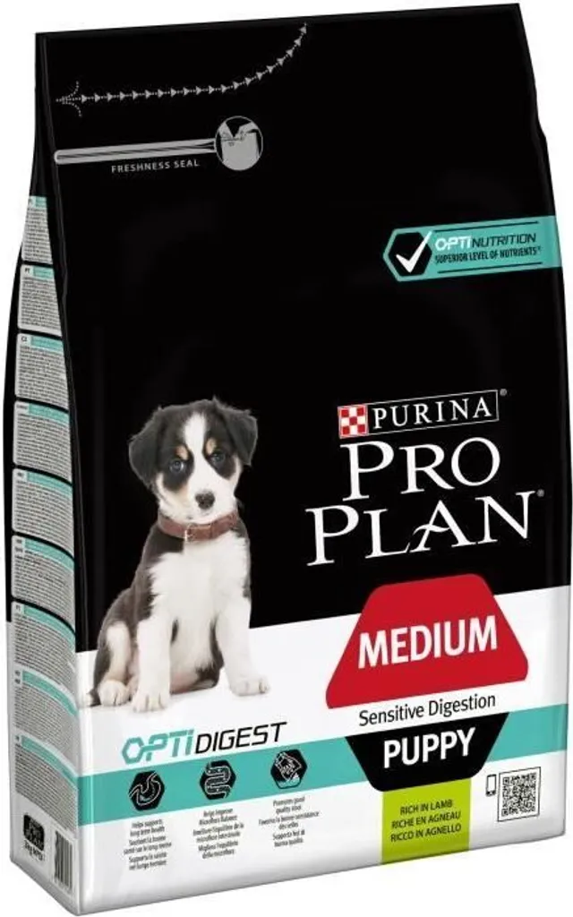 Optidigest Agn Medium 3 kg : Formule Spéciale Digestion pour le Chiot