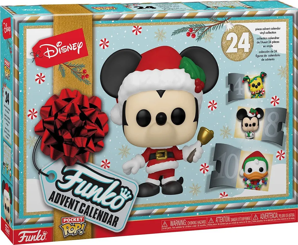 Calendrier de l'Avent Funko Disney W1 : Idéal pour Décorer et S'amuser