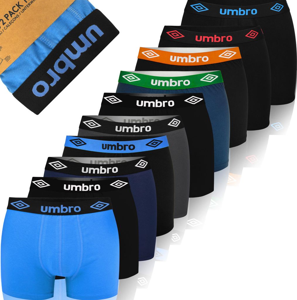 UMBRO pánské boxerky, balení 10 ks, bavlněné, pohodlný Obrázek produktu 