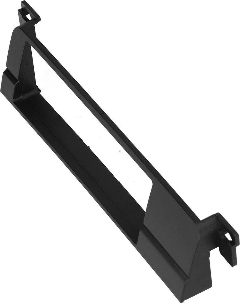 1-DIN Center Control Radio DVD Panel Rahmenverkleidung Schwarz Passend für 3er E46 2003-2005