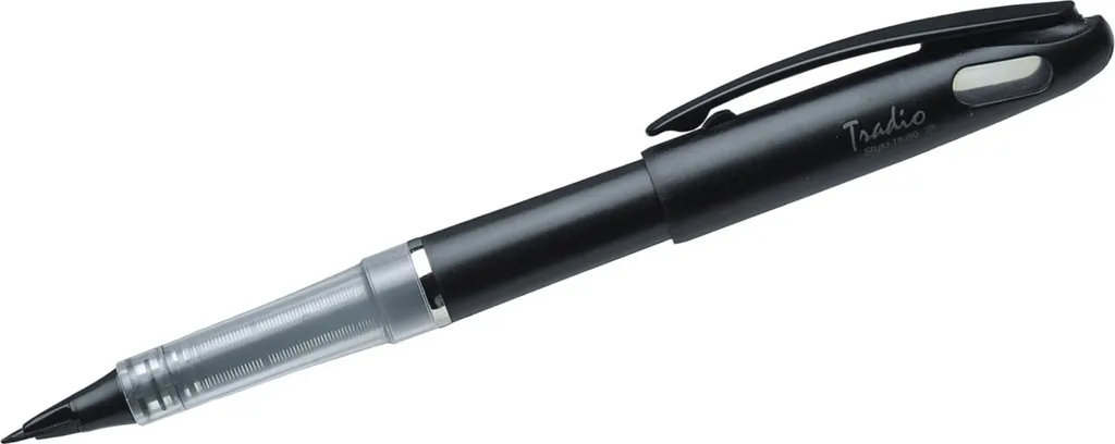 Box 12 Pentel Tradio Stylo JM20 - Penna Stilografica a Punta Morbida