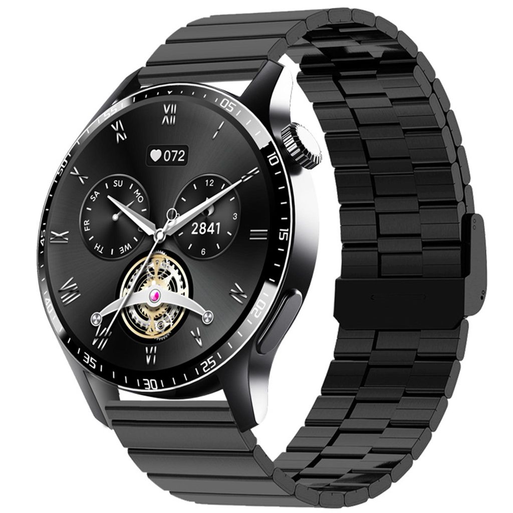 F207 Smart Watch 1,35 Zoll Fitness Bluetooth Temperaturüberwachung Schrittzähler Anruferinnerung für Android iOS