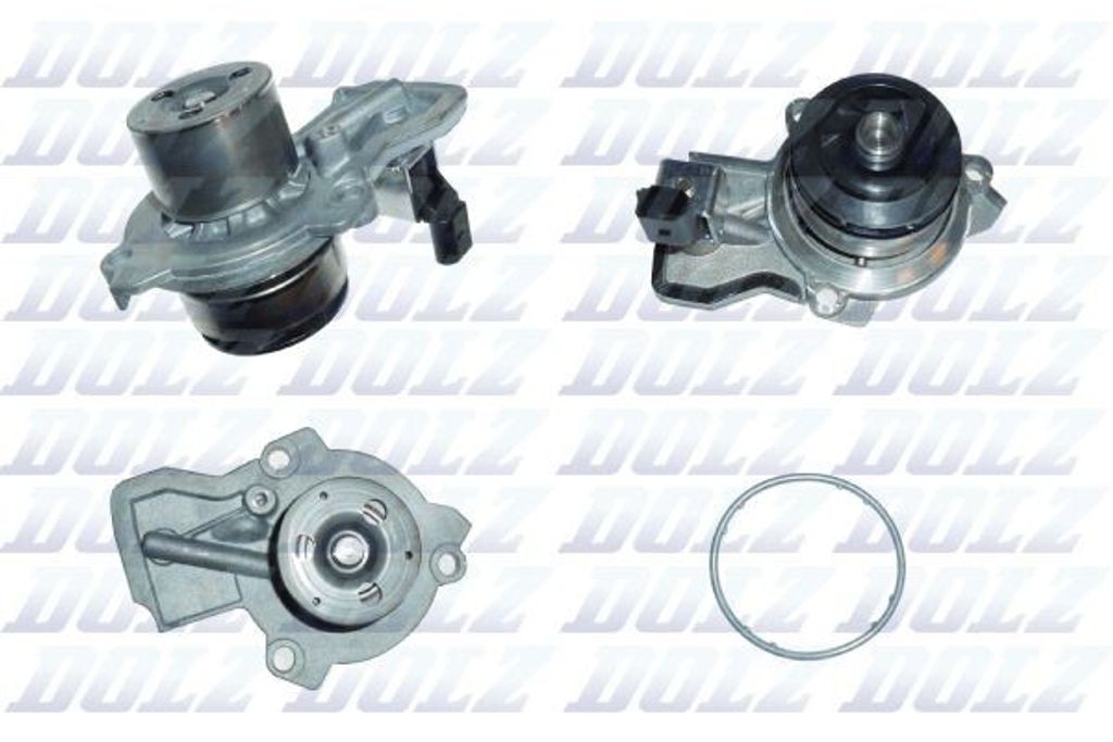 DOLZ Kühlmittelpumpe Wasserpumpe für VW Polo Schrägheck (6R1, 6C1) A254V