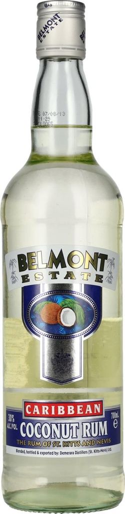 Belmont Estate COCONUT Premium Spirit Drink 30% Vol. 0,7l