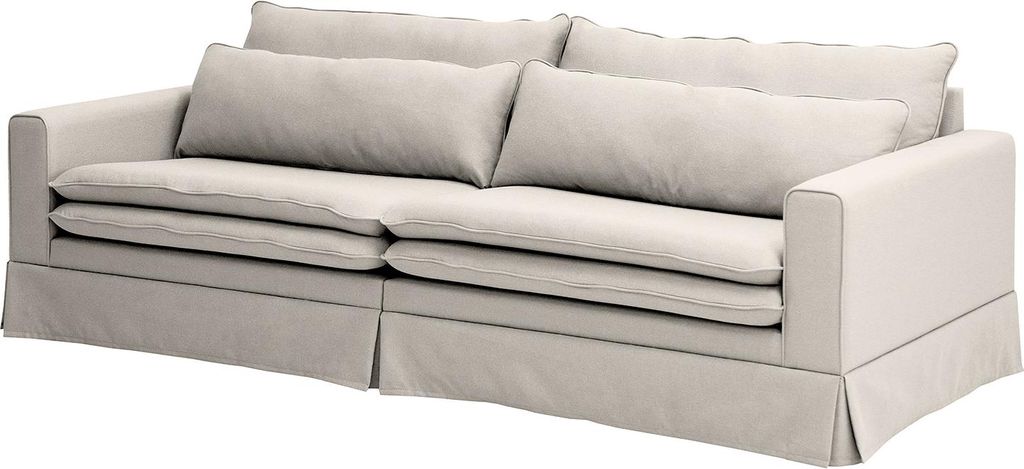 home24 Bigsofa mit Husse - Webstoff
