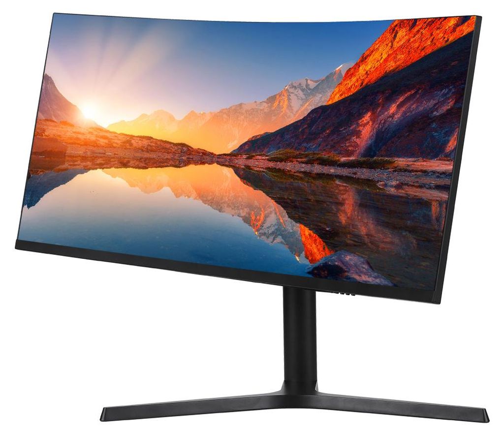 34 Zoll Curved Monitor LED-Display Hohes Kontrastverhältnis HD & DP Schnittstelle 8bit Farbe Wide Viewing Angel von 178°EU