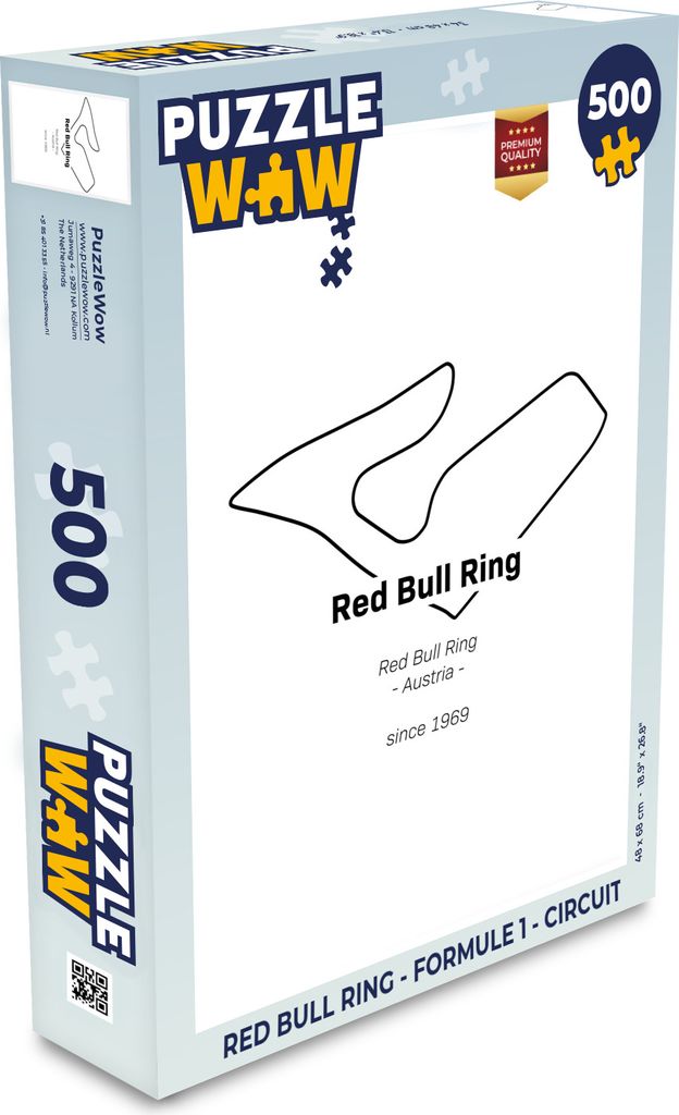 MuchoWow Puzzle 500 Teile Red Bull Ring - Formel 1 - Rennstrecke - Denken - Spiel - Toy
