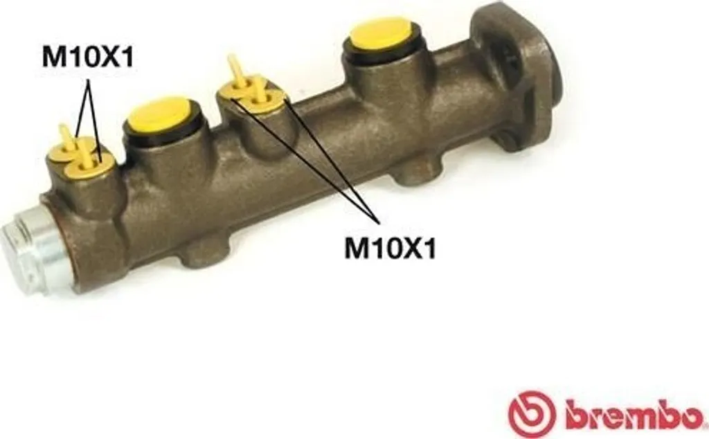 Maître-cylindre Brembo M 23 038 robuste avec piston 19mm Seicento