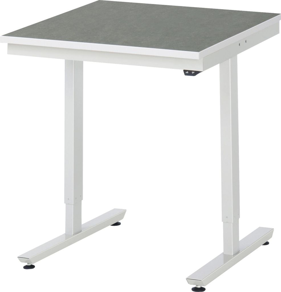 RAU Arbeitstisch adlatus 150 elektrisch höhenverstellbar Linoleum-/Universal-Platte 750 mm x 800 mm