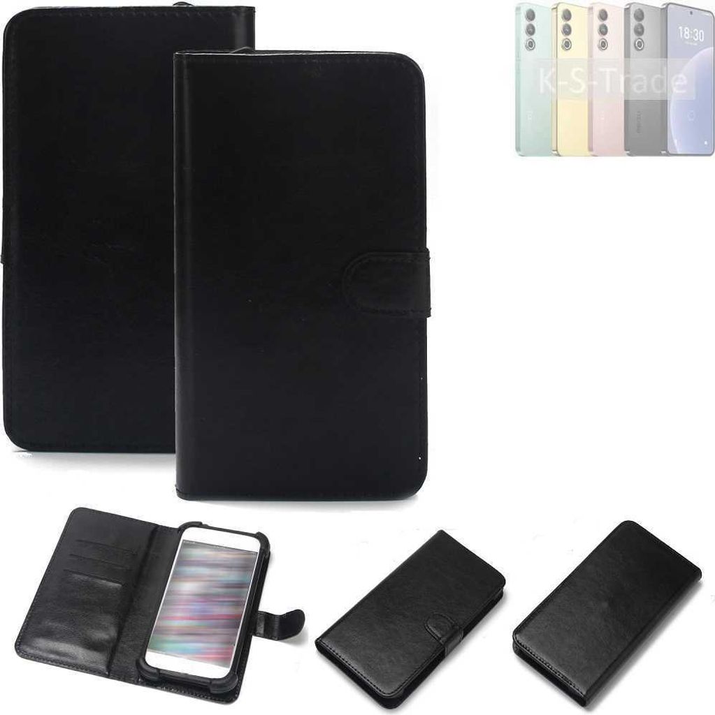 K-S-Trade Handyhülle Schutzhülle kompatibel mit Meizu 21 Handy Schutz Hülle Handyhülle Bumper schwarz 1x
