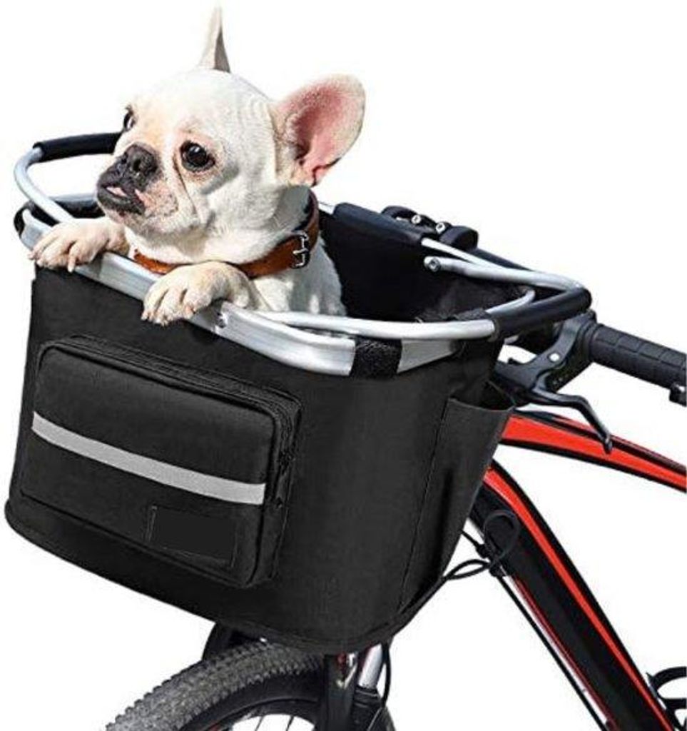Gratyfied – Fahrradkorb für Hunde – Bicycle Basket Dog – Fahrradkorb für Hunde – Dog Basket Bicycle – Fahrradkorb für Hunde vorne – ...