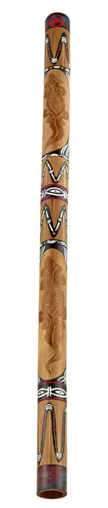 Meinl DDG1-BR Didgeridoo Peint à la Main Bambou Robuste Finition Bois