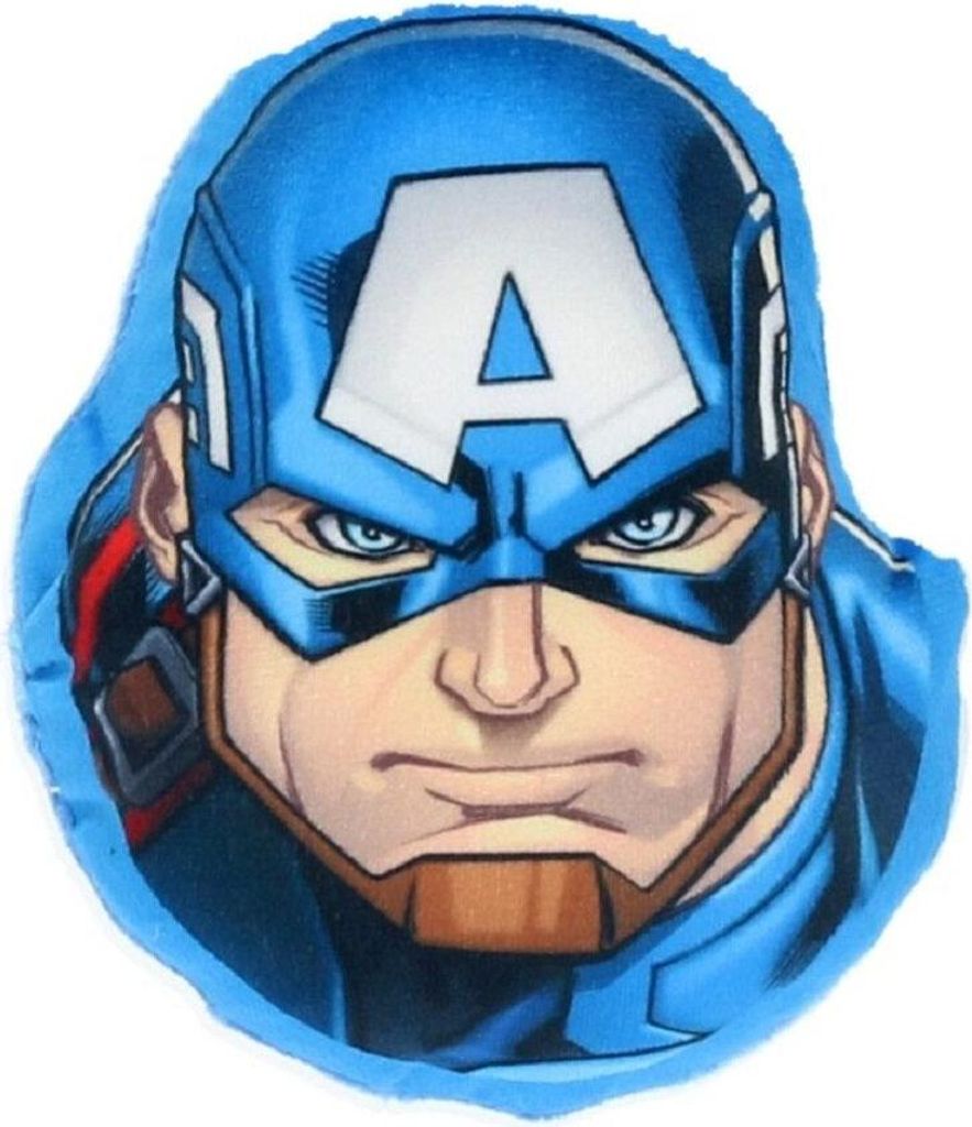 Avengers Captain America Mini-Kissen – 15 cm großes 3D Dekokissen