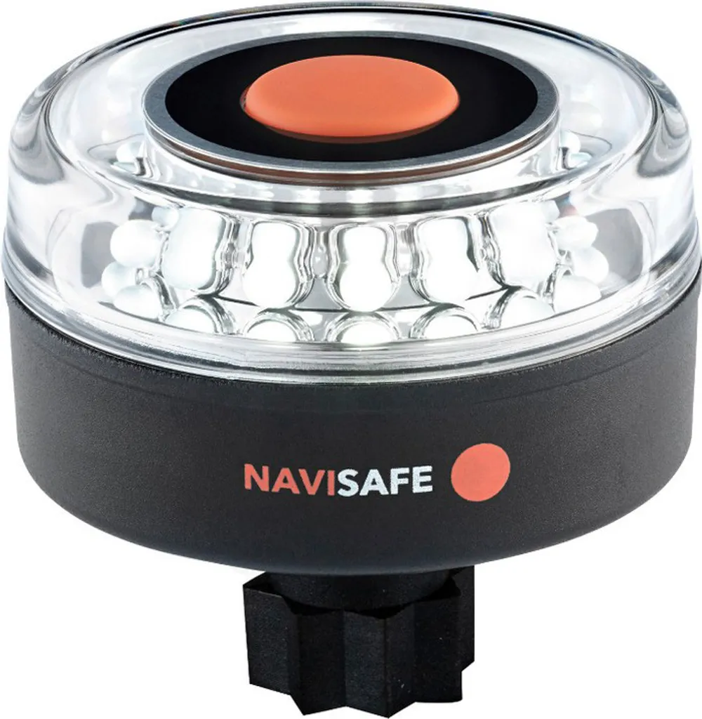 Lampe de Navigation 360° pour Bateau et Kayak avec Support Dentelé