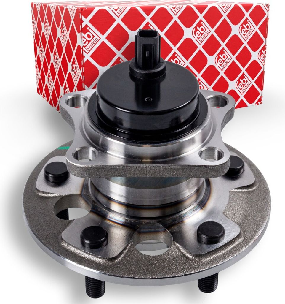 FEBI BILSTEIN Radlagersatz Hinten Links Hinten Rechts für TOYOTA AURIS (NRE15, ZZE15, ADE15, ZRE15, NDE15) Schrägkugellager 74mm 172586