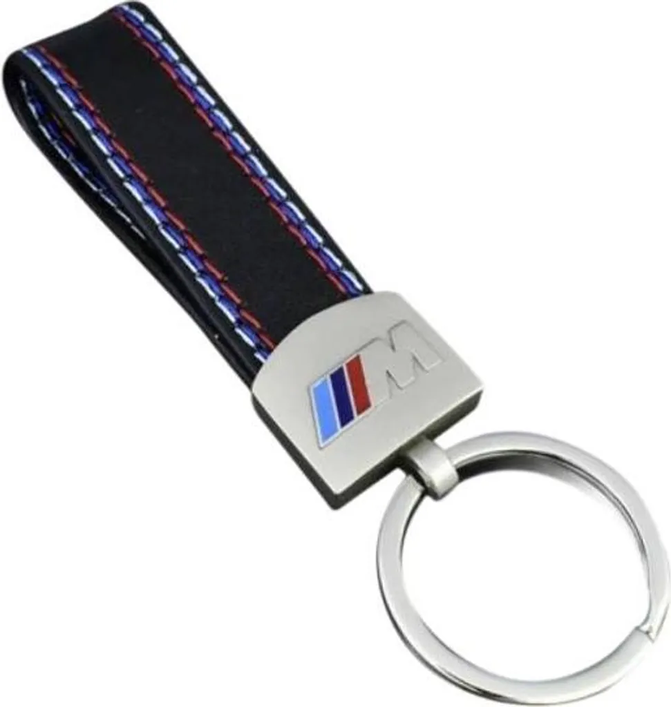 Portachiavi BMW M-Power Auto - Accessorio Sportivo M Performance Acciaio