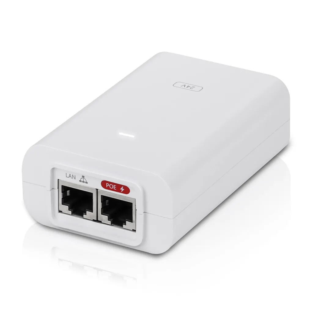 Ubiquiti POE-24-24W Iniettore Gigabit PoE 24V 1A Bianco | Shop Online