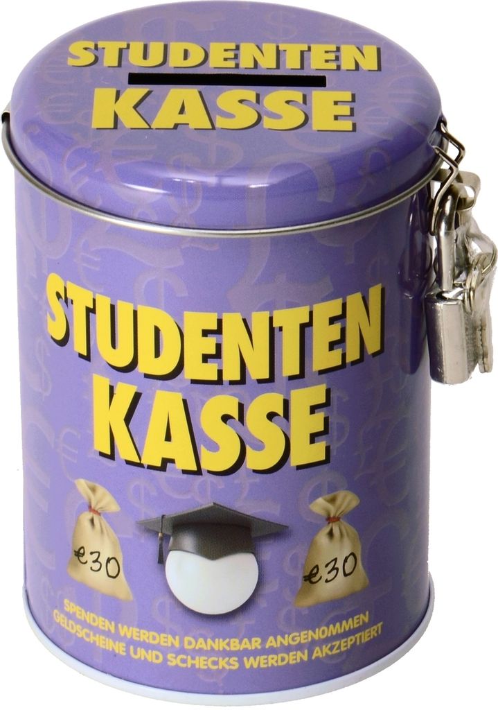 Studentenkasse Spardose Produktbild 