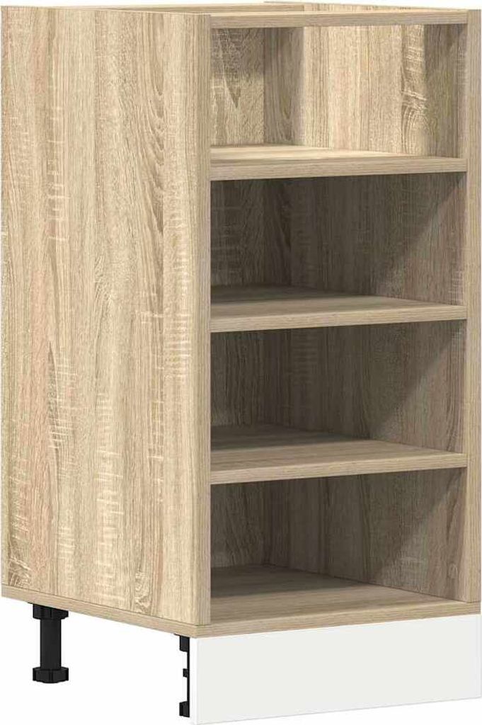 Unterschrank Riga Sonoma-Eiche 40x44,5x81,5 cm Holzwerkstoff