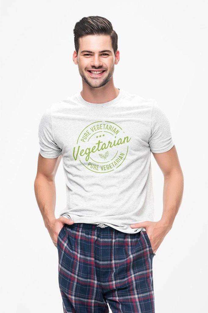 D&B Uni Polo ST00157 Vegetarian Weiß-Größe M