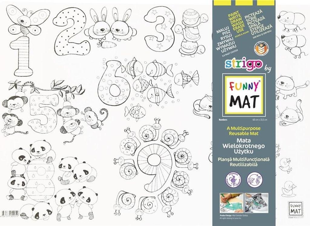 Academy Kids Funny Mat Numbers