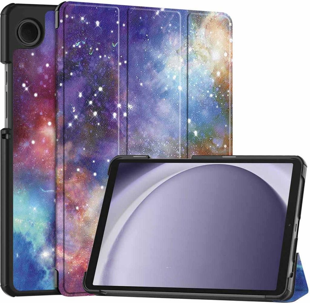imoshion Design Trifold Klaphülle Samsung Galaxy Tab A11 / A9 8.7 Zoll - Space