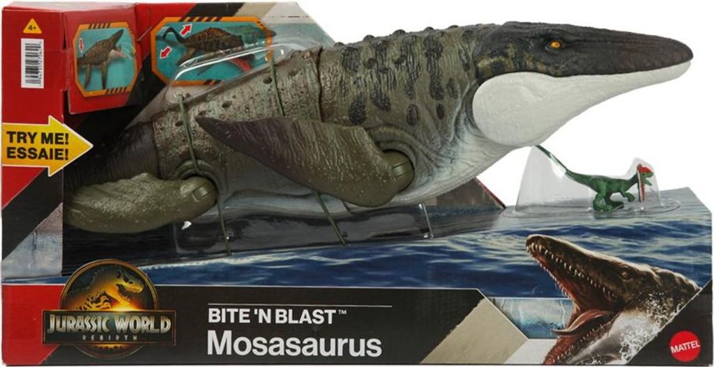 Jurassic World JCH00, 4 rok / roky, Zelená, Šedá, Plast Obrázok produktu 