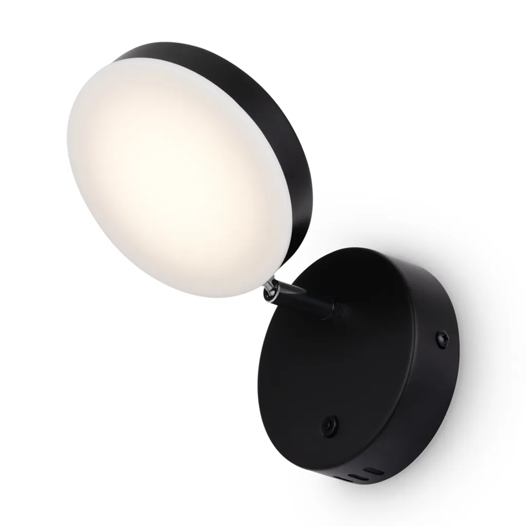 Applique LED noire à intensité variable avec spot orientable H 11 cm - 5