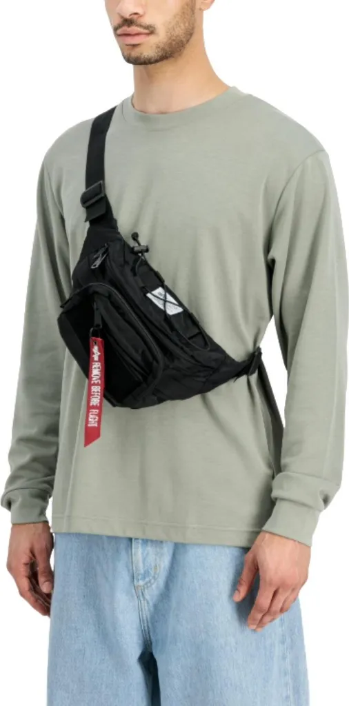 Bum Bag Tactique Alpha Industries avec sangle ajustable et nylon robuste