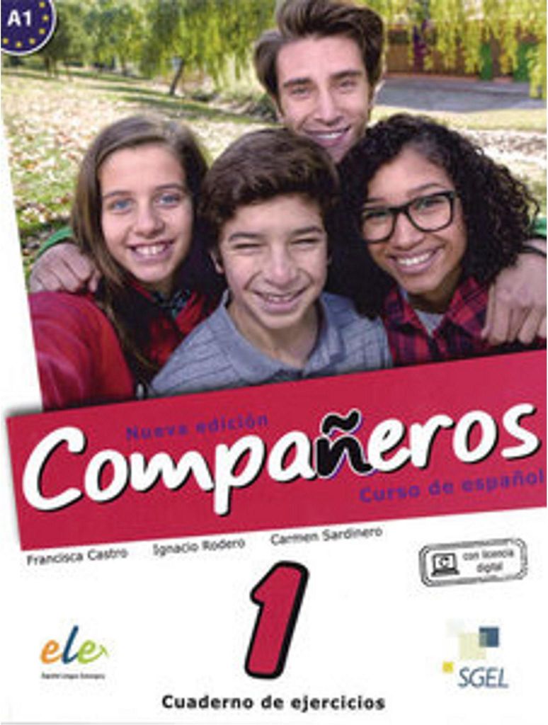 Compañeros Nuevo 1. Arbeitsbuch Produktbild 