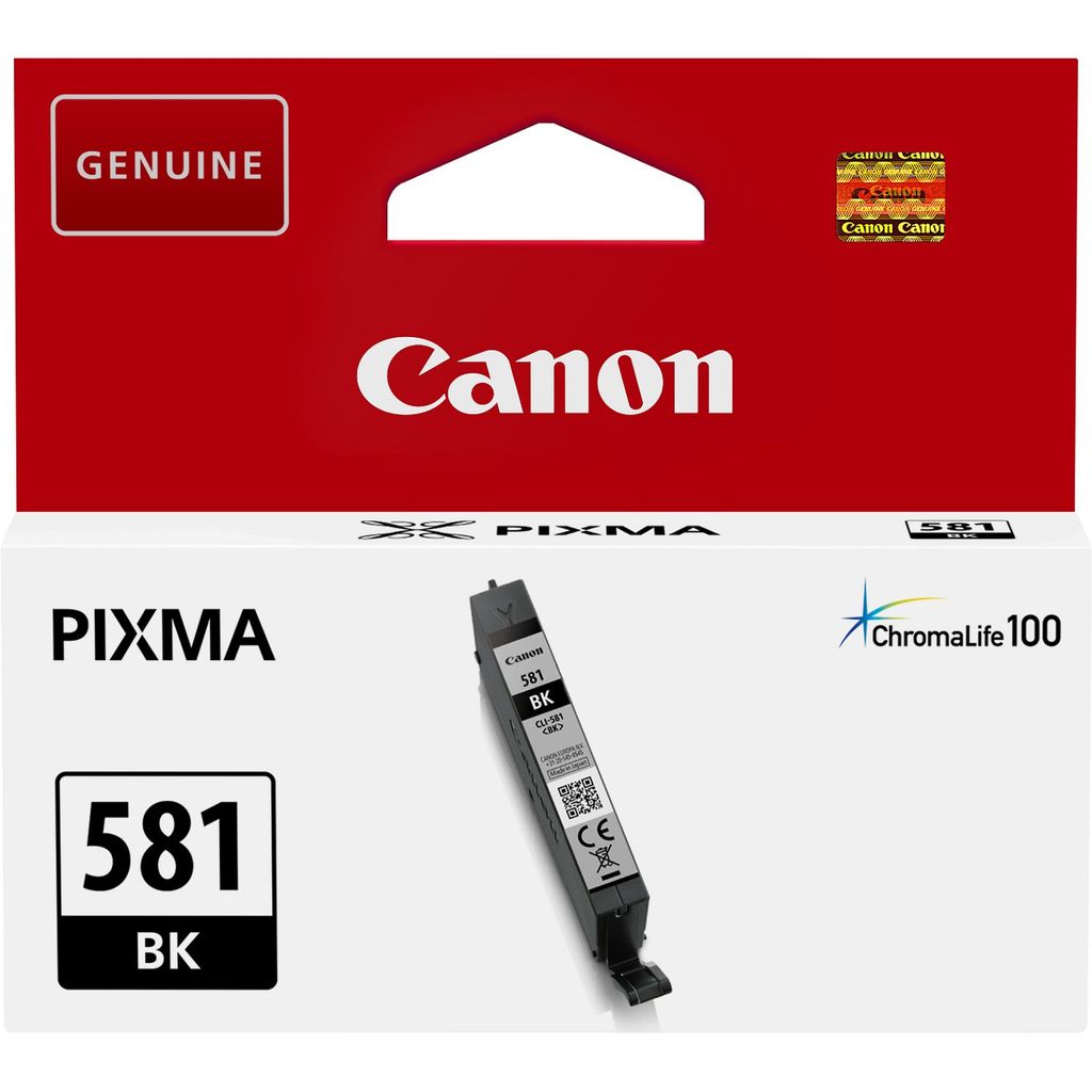 Canon CLI-581BK Schwarz Tintentank Produktbild 
