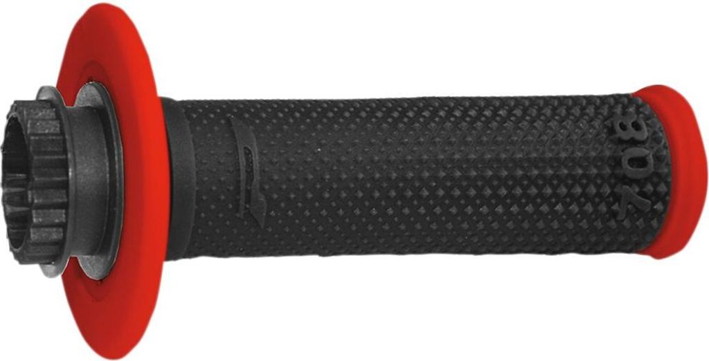 Chwyty kierownicy PROGRIP 708, czarny/czerwony, chwyty z Zdjęcie produktu 