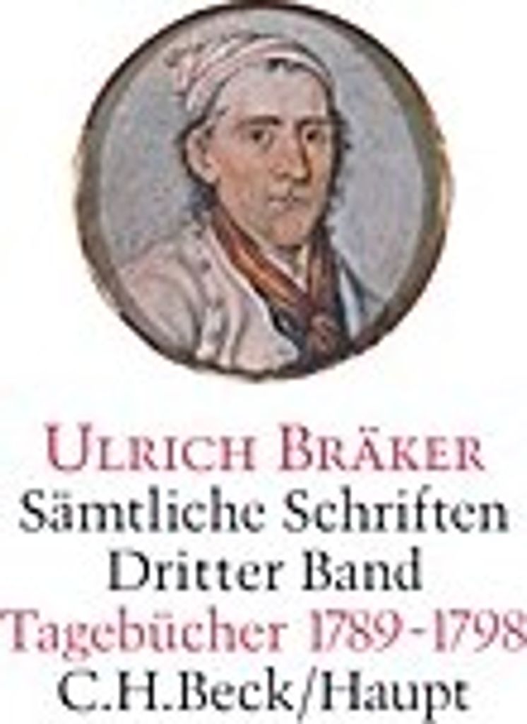 Sämtliche Schriften 3. Tagebücher 1789 - 1798