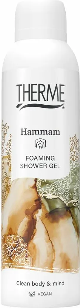 Therme - Hammam - Gel doccia schiumogeno - Rinfrescante - Nutriente - 200ml - 1 pezzo