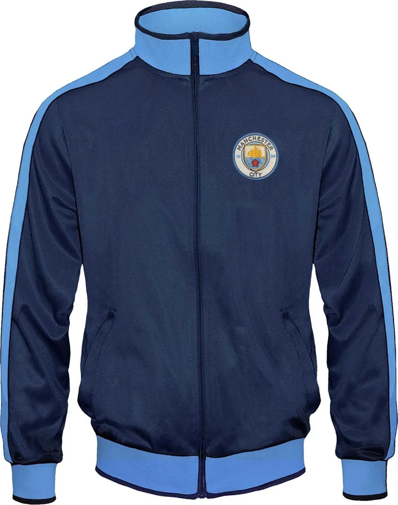 Giacca Manchester City FC GF290 Navy Sky XL | Official Fan Retro Track Top