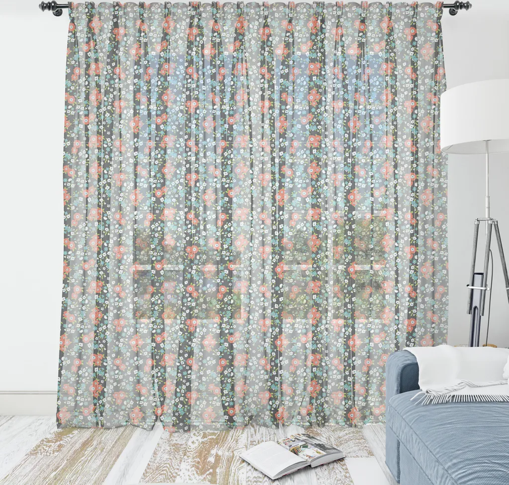 Arazzo Floreale Vintage ABAKUHAUS 274x274 - Tessuto Satinato XL