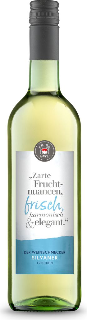 Der Weinschmecker Silvaner QbA trocken 0,75l Produktbild 
