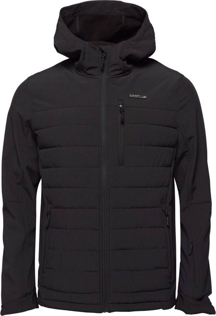 Herren Skijacke Loap Luhel Schwarz 2xl